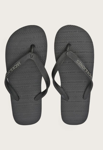 Sandalia Plana Negro-Blanco-Gris Jack & Jones Basic