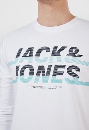 Buzo Blanco-Negro-Azul Jack & Jones
