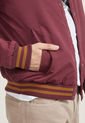 Chaqueta Bomber Vinotinto-Ocre Jack & Jones de Jack & Jones
