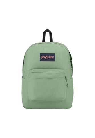 Morral Jansport Superbreak Plus Hombre-Verde/Negro JanSport