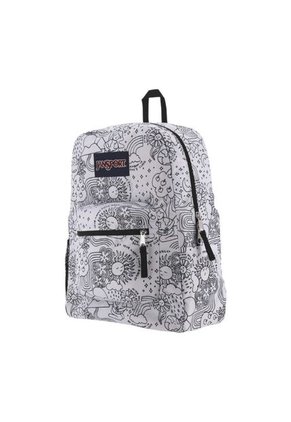 Morral Jansport Cross Town Mujer-Negro/Blanco