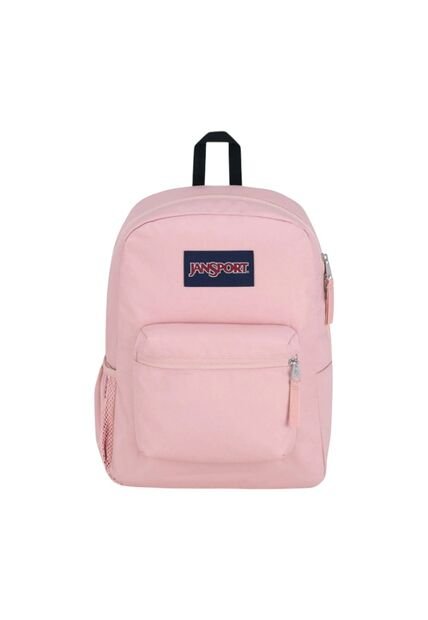 Morral Jansport Cross Town Mujer-Rosa/Negro