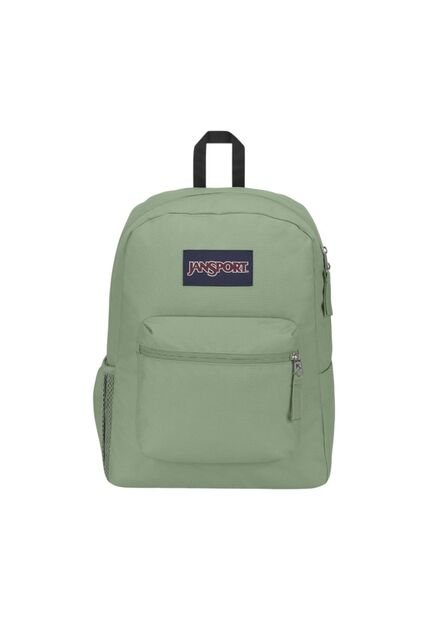 Morral Jansport Cross Town Hombre-Verde/Negro