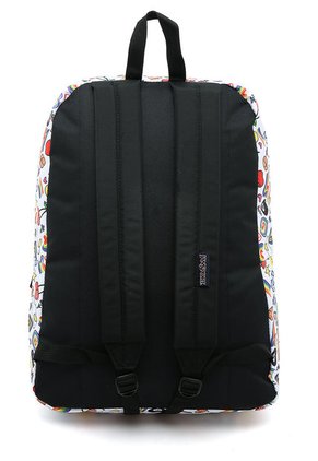 Morral Blanco-Multicolor JanSport