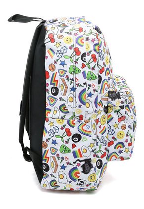 Morral Blanco-Multicolor JanSport