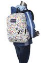 Morral Blanco-Multicolor JanSport de JanSport