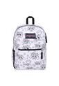 Morral Jansport Cross Town Mujer-Blanco/Negro de JanSport