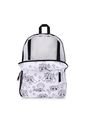 Morral Jansport Cross Town Mujer-Blanco/Negro de JanSport