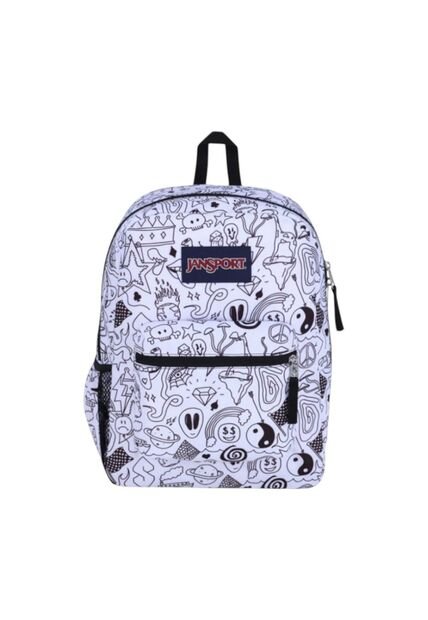 Morral Jansport Cross Town Mujer-Blanco