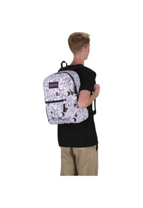 Morral Jansport Cross Town Mujer-Blanco
