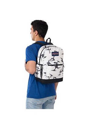 Morral Jansport Cross Town Plus Mujer-Blanco