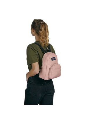 Morral Jansport Half Pint Mujer-Rosa/Negro