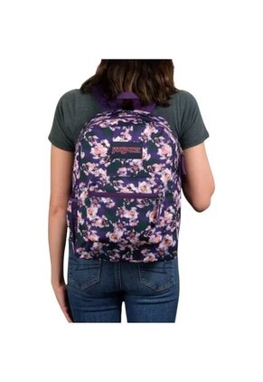 Morral Jansport Cross Town Mujer-Morado/Rosa