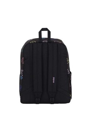 Morral Jansport Superbreak Plus Mujer-Negro/Multicolor