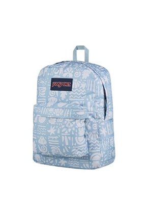 Morral Jansport Superbreak Plus Mujer-Azul/Blanco