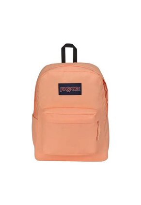 Morral Jansport Superbreak Plus Mujer-Naranja/Negro