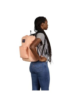 Morral Jansport Superbreak Plus Mujer-Naranja/Negro