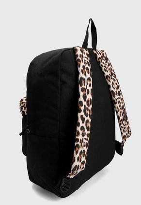 Morral  Negro-Animal Print JanSport