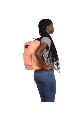 Morral Jansport Cross Town Mujer-Naranja