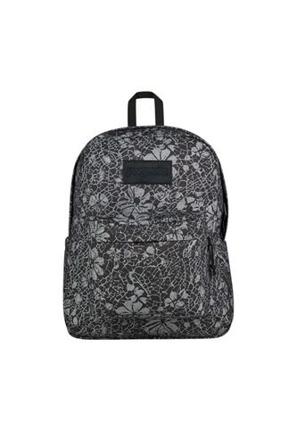 Morral Jansport Superbreak Plus Mujer-Negro/Gris JanSport
