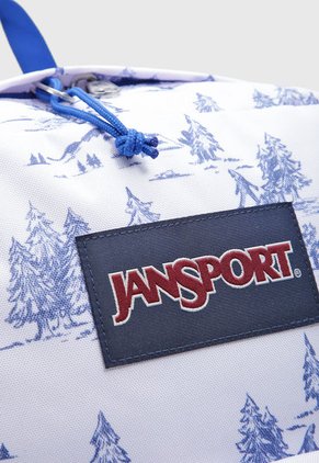 Morral Blanco-Azul JanSport SuperBreak Plus