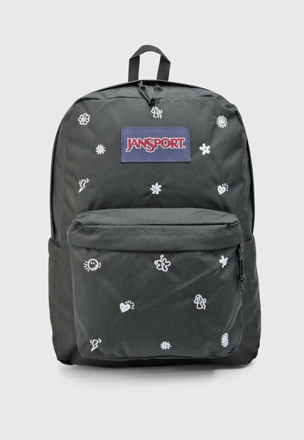 Morral  Negro-Blanco JanSport SuperBreak Plus
