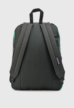 Morral Verde-Negro-Azul JanSport SuperBreak Plus