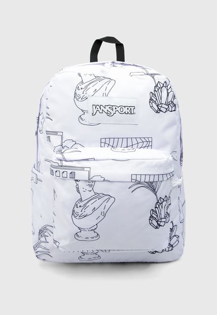 Morral Blanco-Negro JanSport SuperBreak