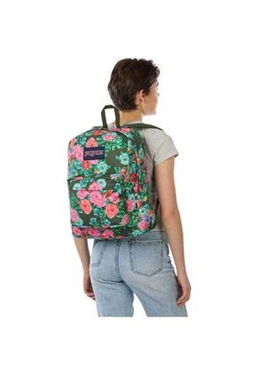 Morral Jansport Superbreak Mujer-Verde