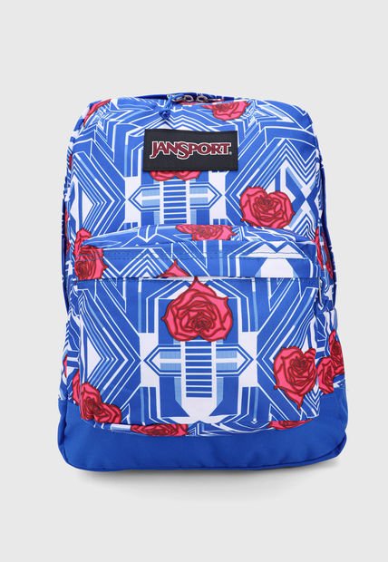 Morral  Azul-Blanco-Rosa JanSport Superbreak Plus