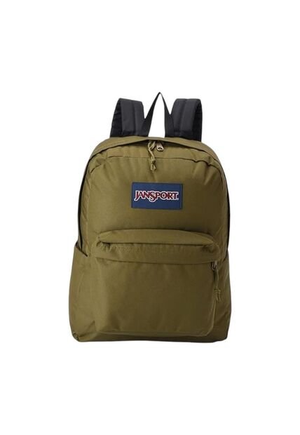 Morral Jansport Superbreak Plus Hombre-Verde Oliva