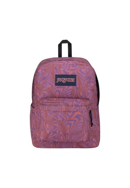 Morral Jansport Superbreak Plus Mujer-Morado/Negro