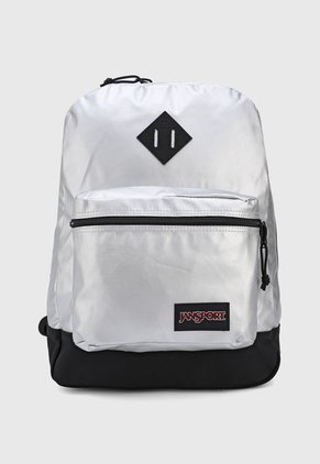 Morral Plateado-Negro JanSport Super FX