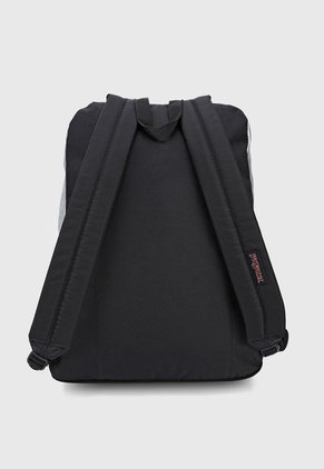 Morral Plateado-Negro JanSport Super FX