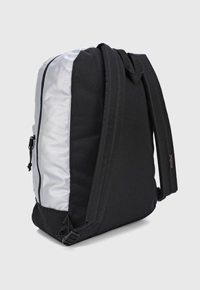 Morral Plateado-Negro JanSport Super FX