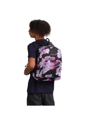 Morral Jansport Superbreak Plus Mujer-Negro/Rosa
