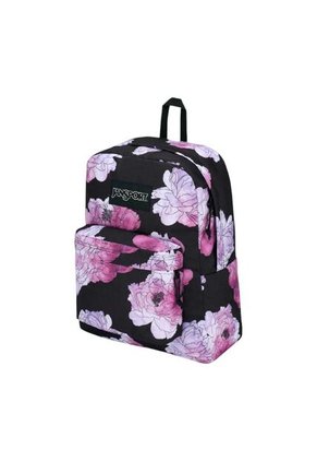 Morral Jansport Superbreak Plus Mujer-Negro/Rosa