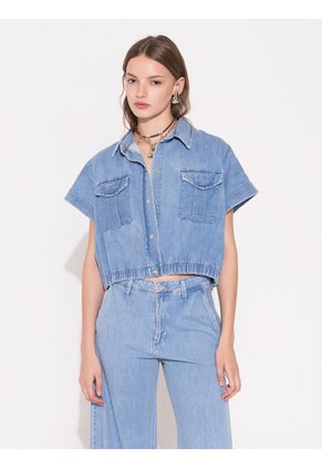 Top Cindy L4629004808.001 Azul