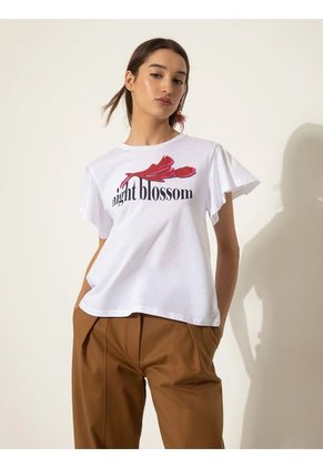 Camiseta Blanco Jazmin Chebar L4100024200001