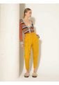 Pantalon Amarillo Jazmin Chebar L4110133603002 de JAZMIN CHEBAR