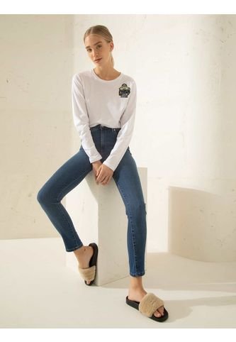 Camiseta Blanco Jazmin Chebar L4100020200002 JAZMIN CHEBAR