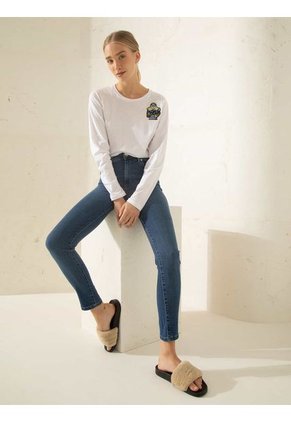 Camiseta Blanco Jazmin Chebar L4100020200002