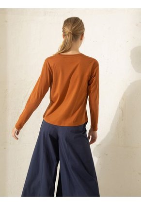 Camiseta Marrón Jazmin Chebar L4100020319002