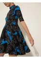 Vestido Negro Jazmin Chebar L4155003100001 de JAZMIN CHEBAR