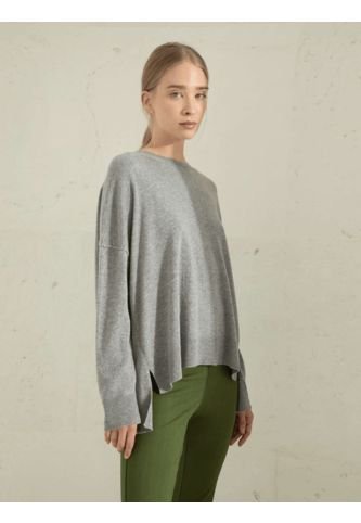 SWEATER JACOB GRIS MELANGE JAZMIN CHEBAR