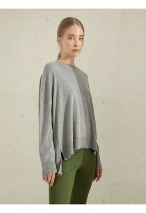 SWEATER JACOB GRIS MELANGE