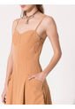 Vestido Cande L4650014303.002 Marron de JAZMIN CHEBAR