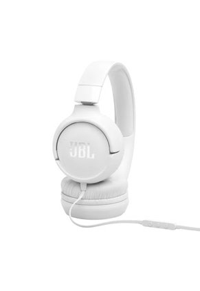 Audífonos Con Cable JBL Tune 520C USB-C Hi-Res Audio On-Ear Plegables Blanco