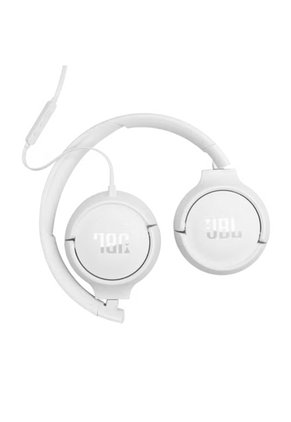 Audífonos Con Cable JBL Tune 520C USB-C Hi-Res Audio On-Ear Plegables Blanco