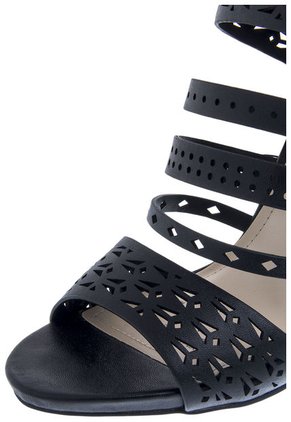 Sandalia Tacón NegroJennifer Lopez